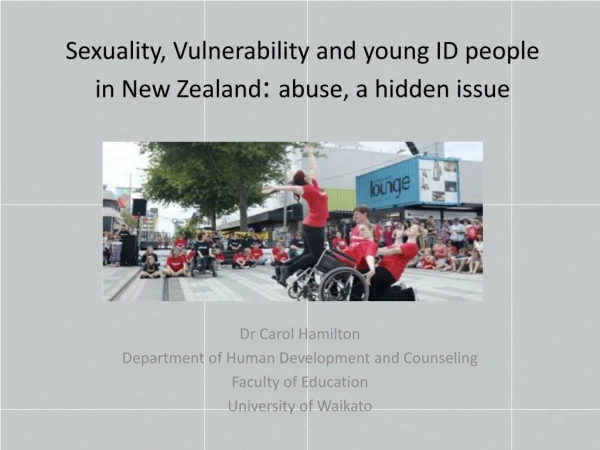 Sexuality, Vulnerability and young ID people in New Zealand : abuse, a hidden issue
