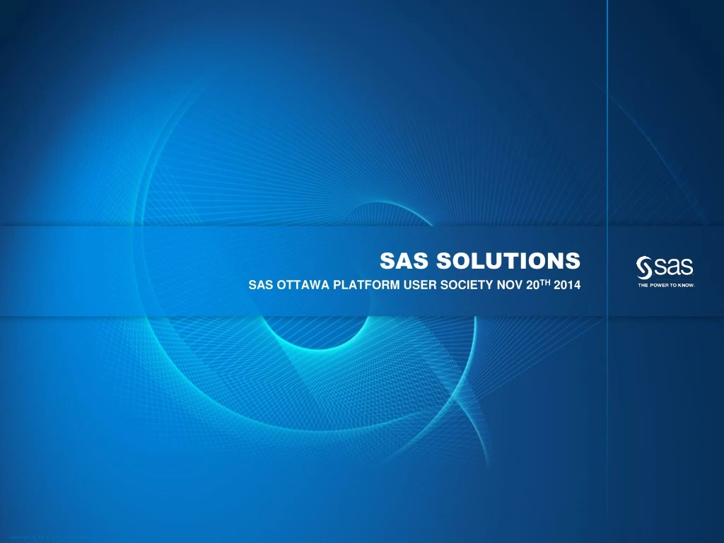 sas solutions