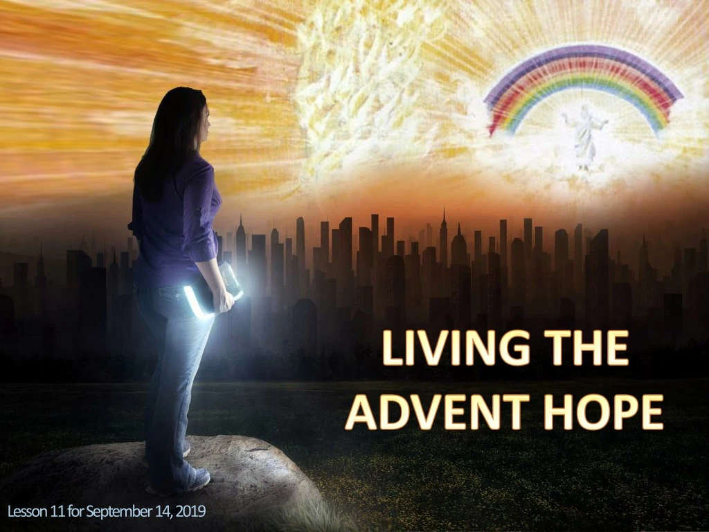 living the advent hope