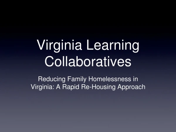 Virginia Learning Collaboratives
