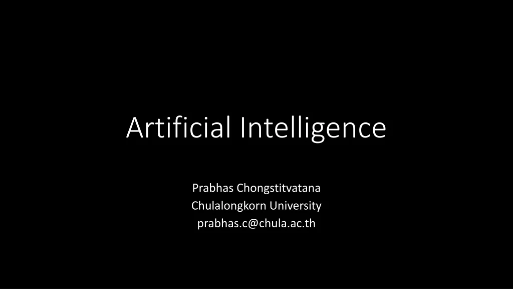 artificial intelligence