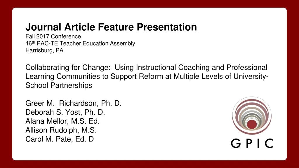 journal article feature presentation fall 2017