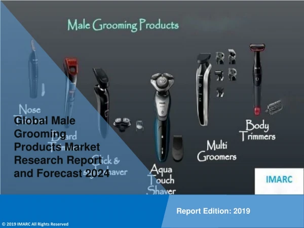 Male Grooming Products Market Size to Expand at a CAGR of 5% during 2019-2024