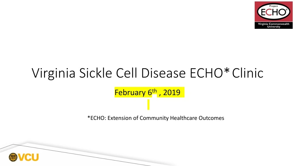 virginia sickle cell disease echo clinic