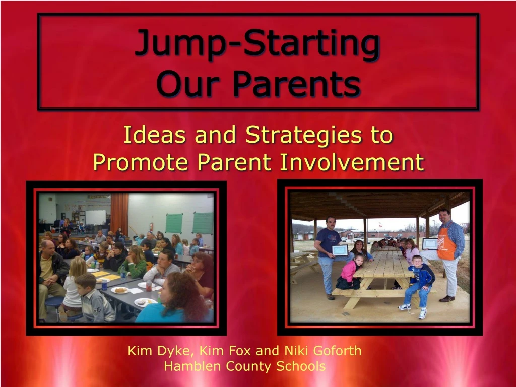 jump starting our parents