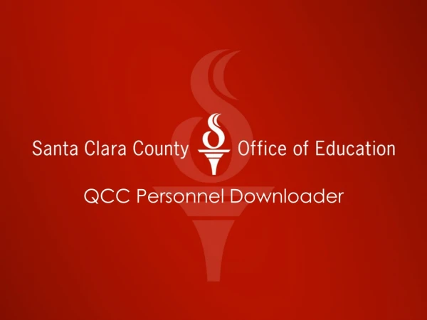 QCC Personnel Downloader
