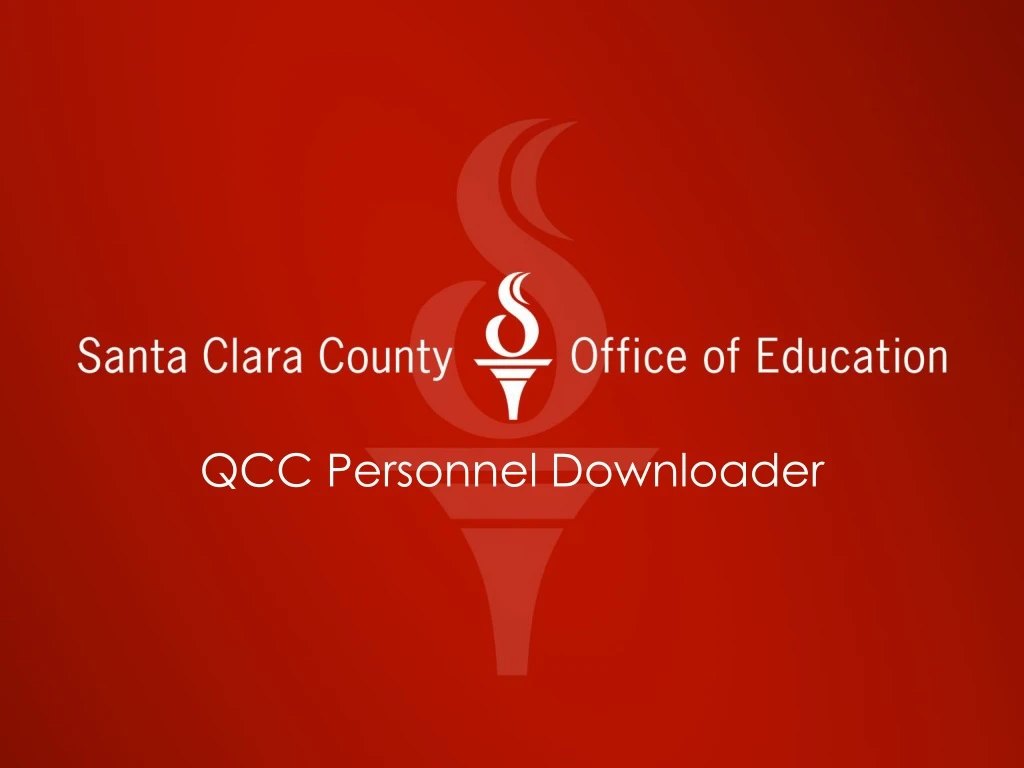 qcc personnel downloader