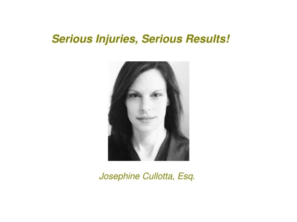 Josephine Cullotta, Esq.