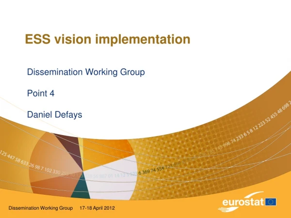 ESS vision implementation