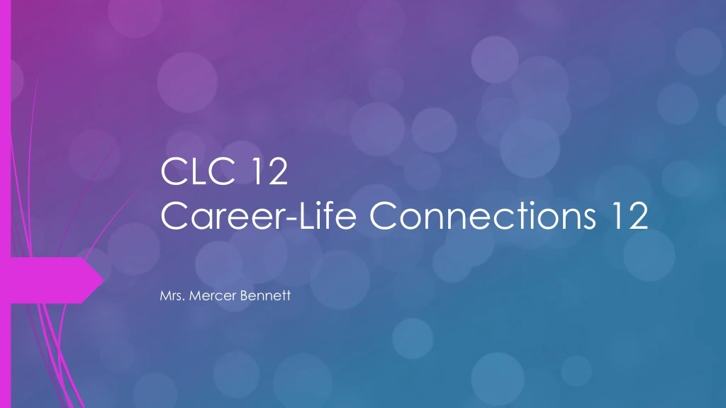 clc 12 career life connections 12