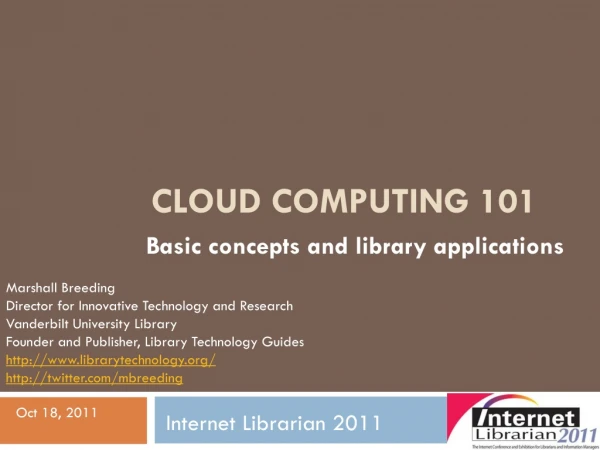 Cloud Computing 101