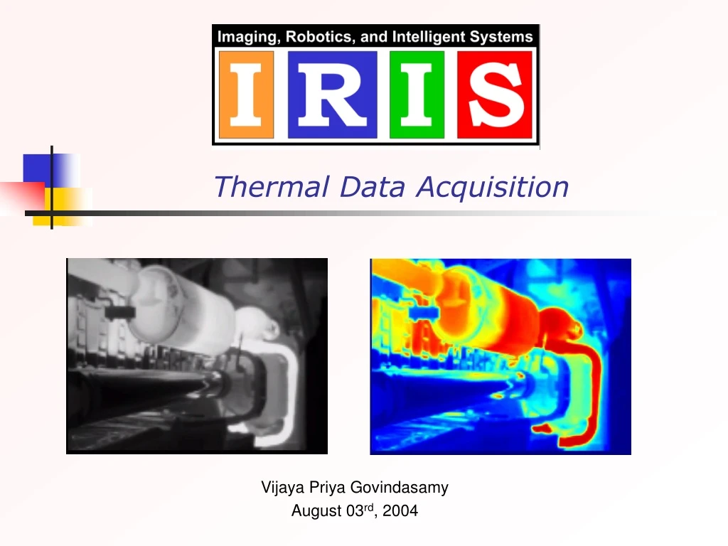 thermal data acquisition