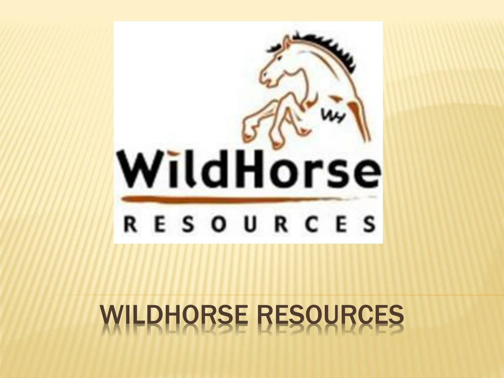 wildhorse resources