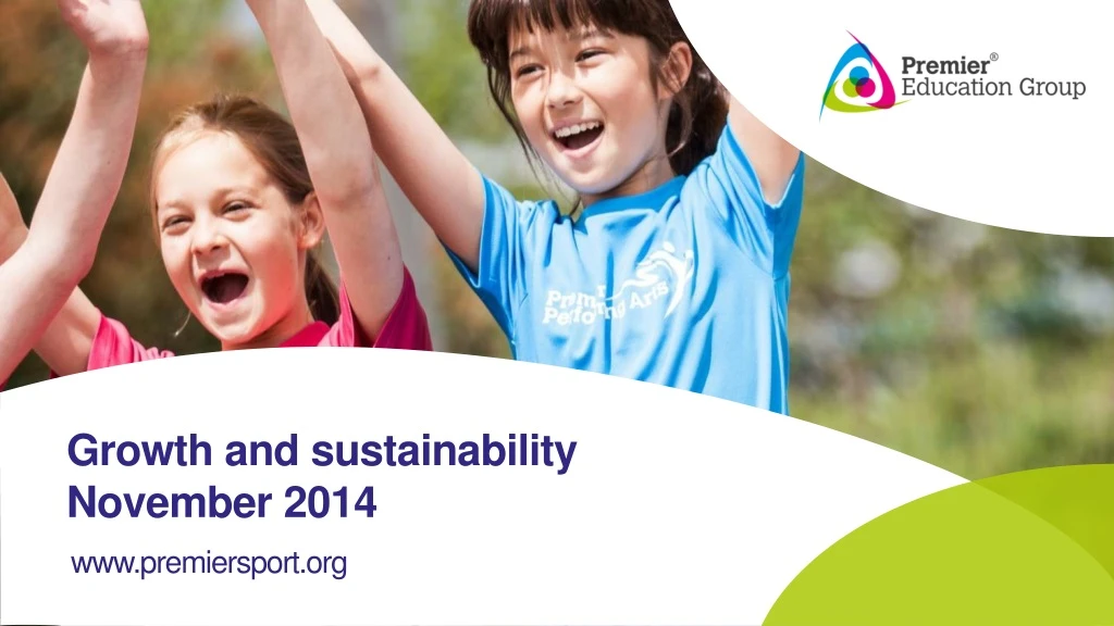 growth and sustainability november 2014
