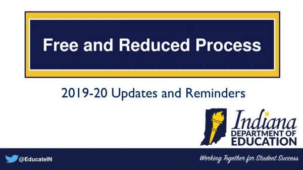 2019-20 Updates and Reminders