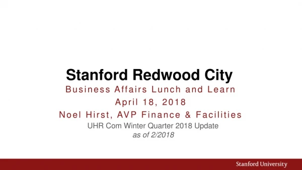 Stanford Redwood City