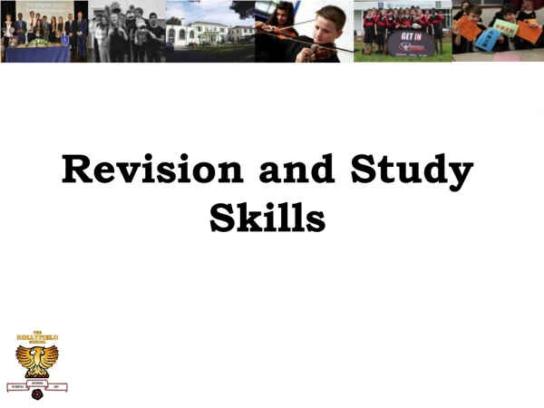 Revision and Study Skills