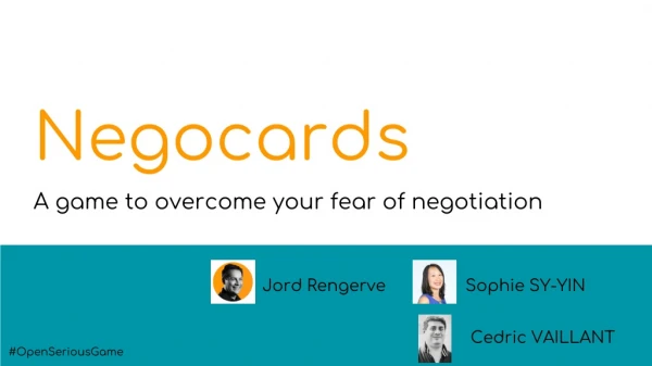 A game to overcome your fear of negotiation