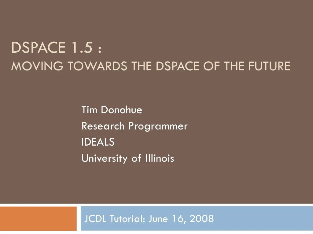 dspace 1 5 moving towards the dspace of the future