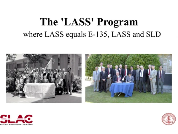 The 'LASS' Program