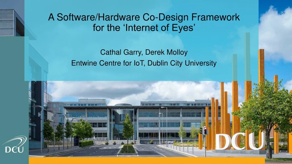 a software hardware co design framework for the internet of eyes