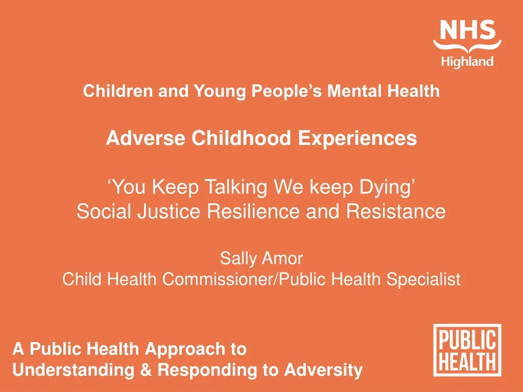 children and young people s mental health adverse