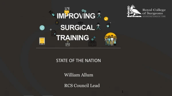 William Allum RCS Council Lead