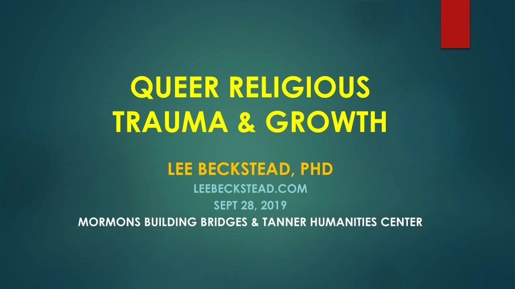 queer religious trauma growth