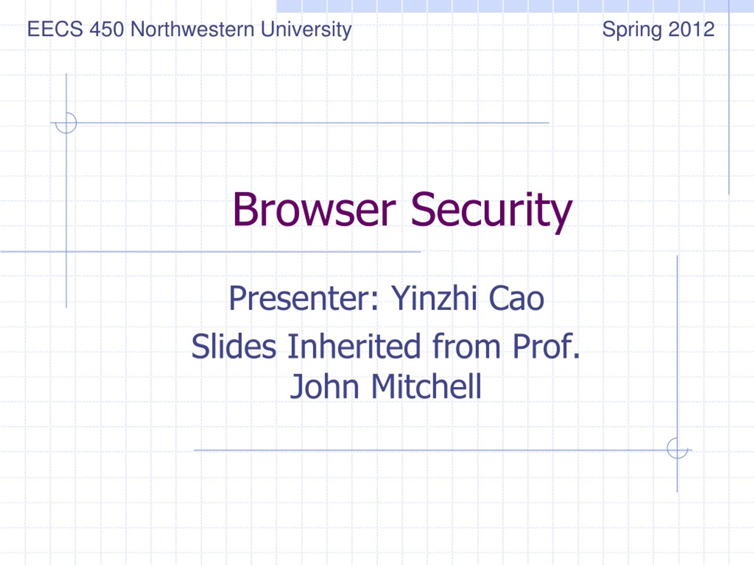 Web Security: Safely Surfing & Securing Applications - slide 1