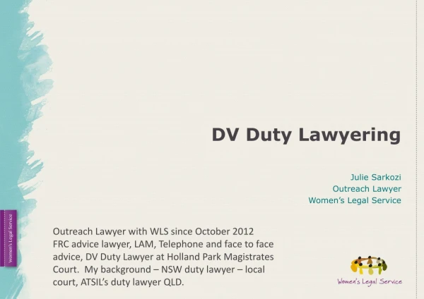DV Duty Lawyering