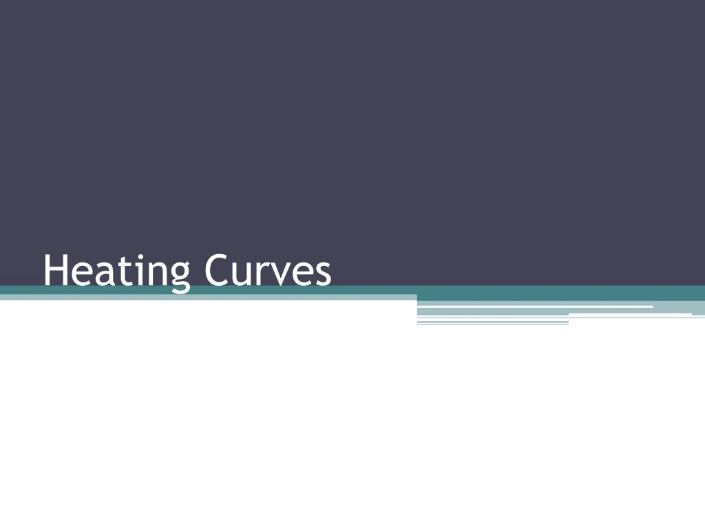 heating curves