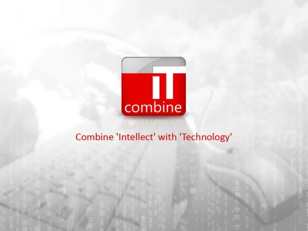 WELCOME TO ITCombine