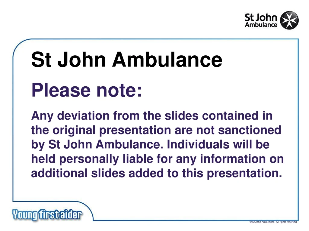 st john ambulance