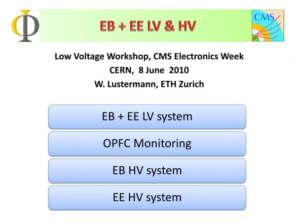 EB + EE LV &amp; HV