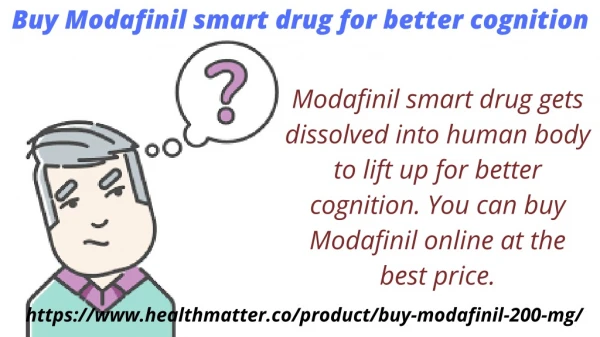 buy modafinil smart drug for better cognition