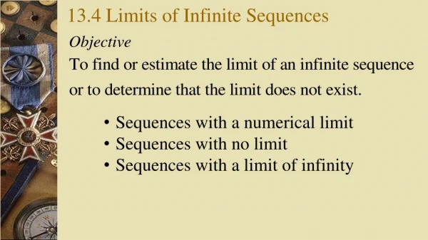 13.4 Limits of Infinite Sequences