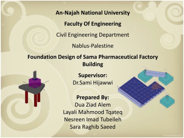 An- Najah National University Faculty Of Engineering Civil Engineering Department