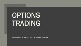 Options Trading Strategies