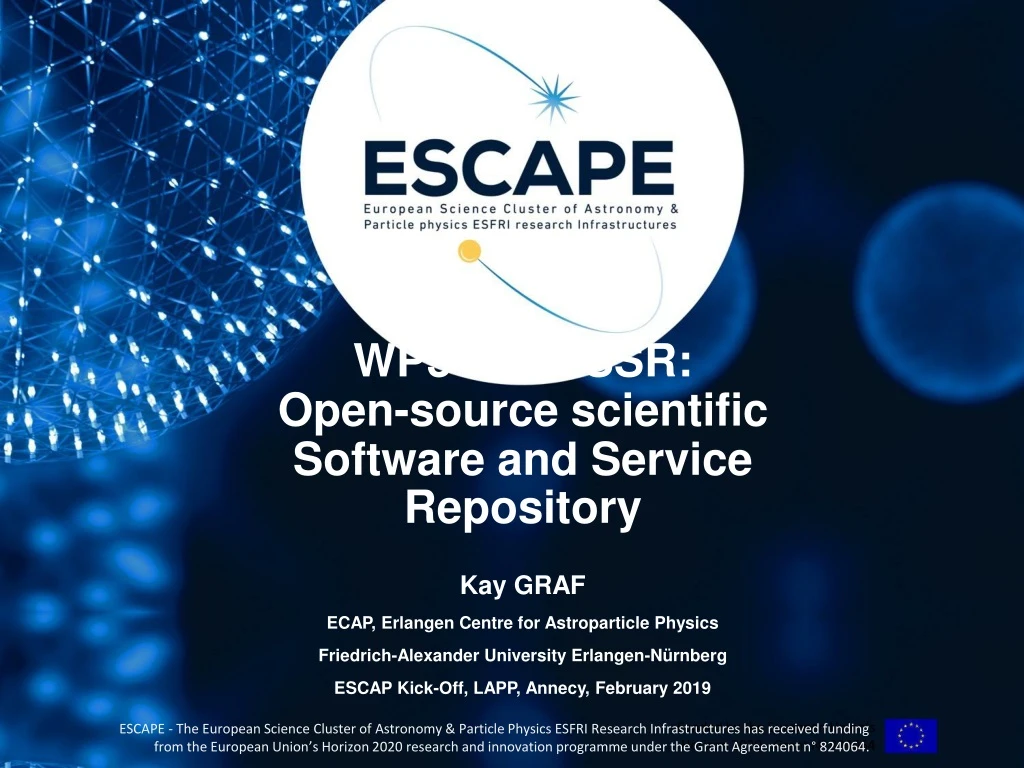 wp3 e ossr open source scientific software and service repository