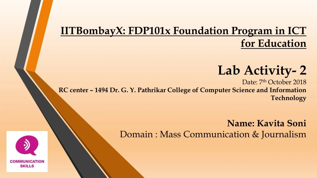 iitbombayx fdp101x foundation program