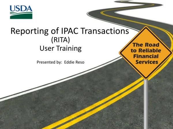 Reporting of IPAC Transactions