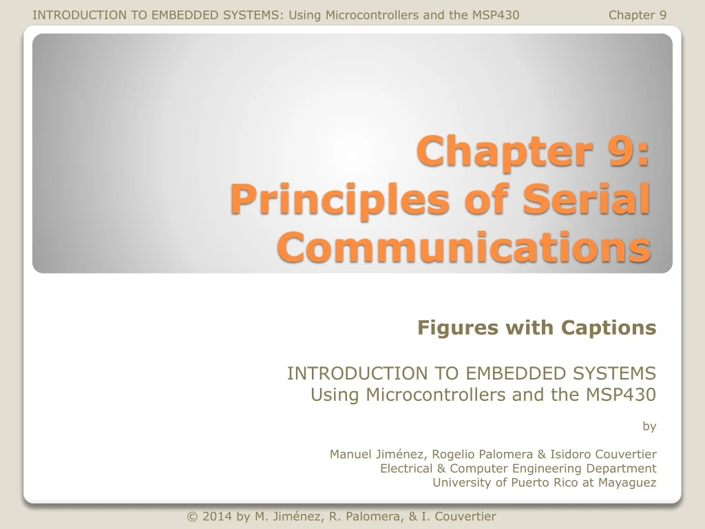 chapter 9 principles of serial communications