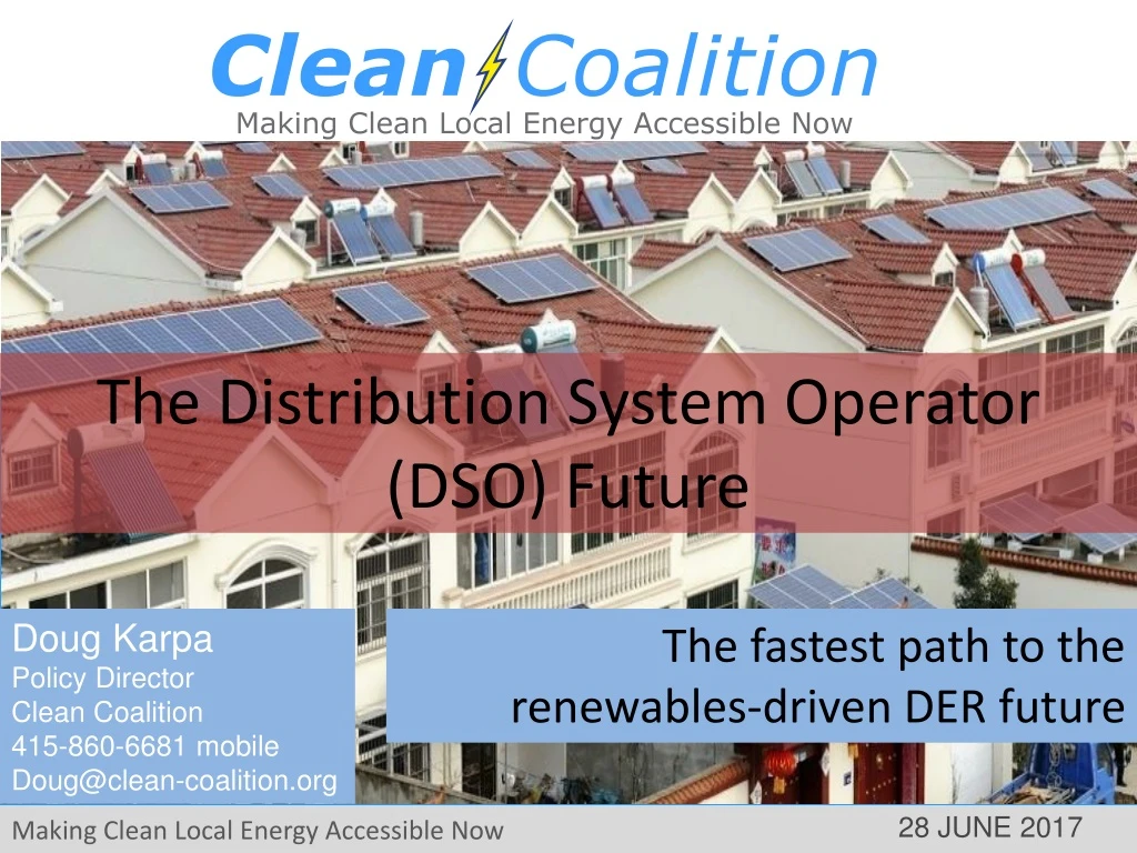 the distribution system operator dso future