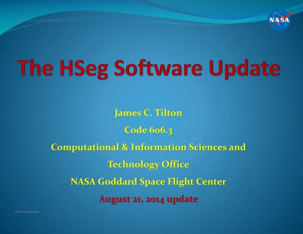 The HSeg Software Update