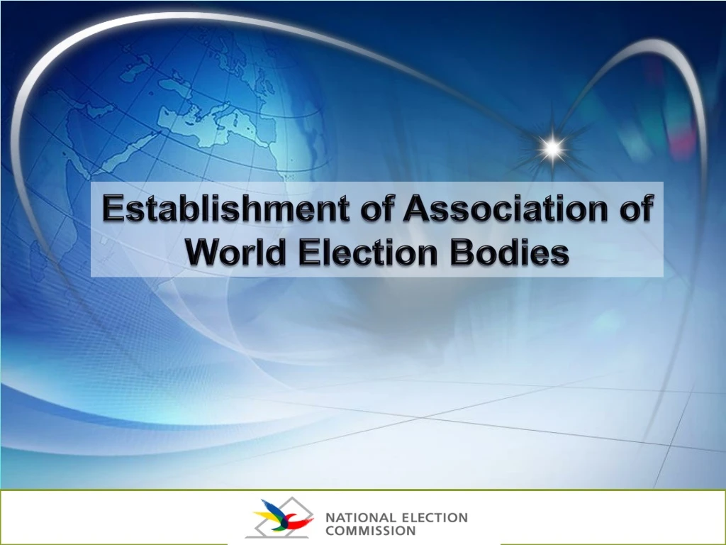 establishment of association of world election