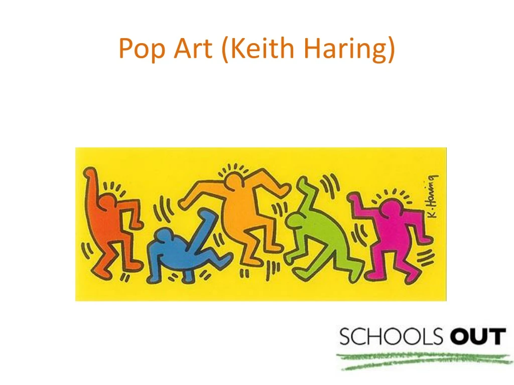 pop art keith haring