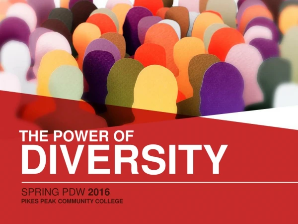 THE POWER OF DIVERSITY