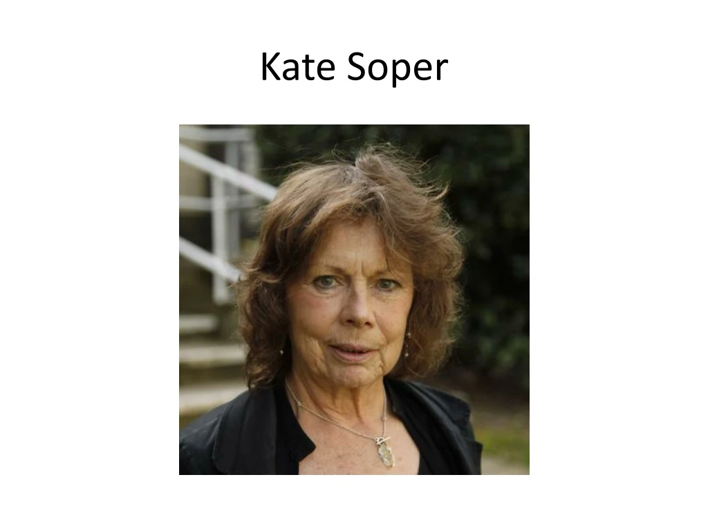 kate soper