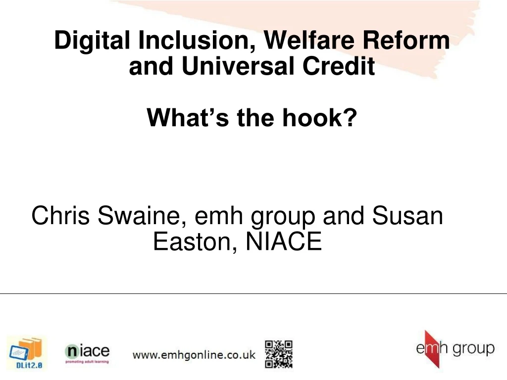 digital inclusion welfare reform and universal credit what s the hook