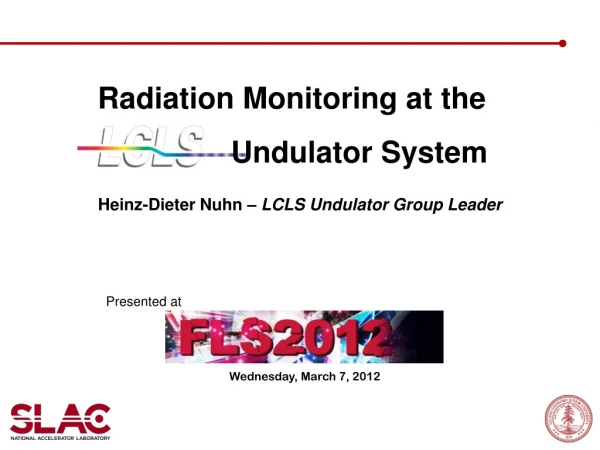 Radiation Monitoring at the Undulator System